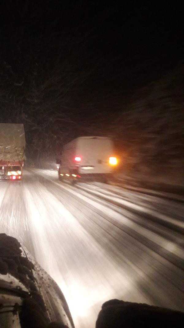 Konya'da kar engeli: Araç geçişi durduruldu - Resim: 4