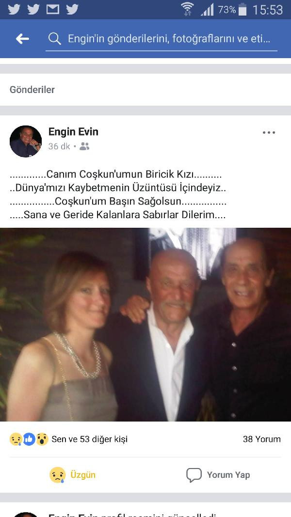 Usta oyuncu Coşkun Göğen'in acı günü! - Resim: 1