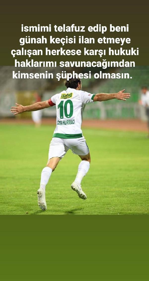 Bursaspor'da Özer Hurmacı krizi: İhanet etti sattı bizi - Resim: 1