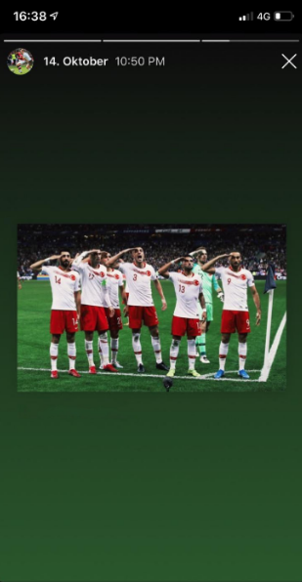 Furkan Aydın asker selamı verdi takımdan kovuldu - Resim: 1