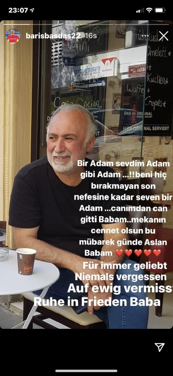 Gurbetçi futbolcu Barış Başdaş'ın babası Covid-19'dan hayatını kaybetti - Resim: 0