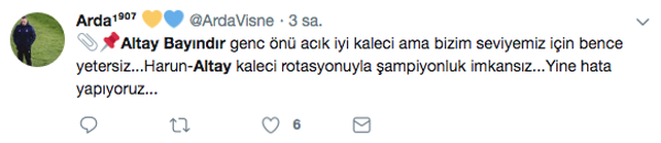 Fenerbahçe Altay Bayındır'la anlaştı taraftar Ersun Yanal'ı topa tuttu - Resim: 3