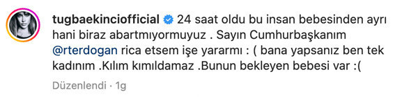 Tuğba Ekinci küs olduğu meslektaşı Gülşen için Cumhurbaşkanı Erdoğan'a ricada bulundu - Resim: 1