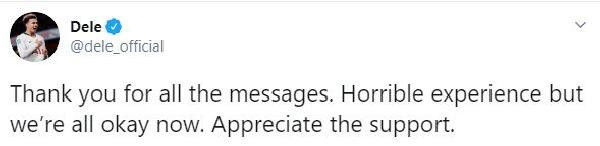 İngiltere'de ünlü futbolcu Dele Alli'nin evine hırsız girdi - Resim: 0