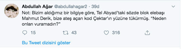 Abdullah Ağar bomba tweetleri paylaştı! Onları vuramadı diye yüzüne tükürmüş - Resim: 0