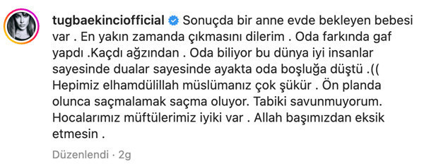 Tuğba Ekinci küs olduğu meslektaşı Gülşen için Cumhurbaşkanı Erdoğan'a ricada bulundu - Resim: 2