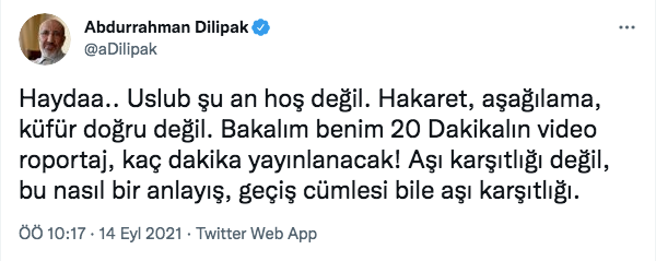 Abdurrahman Dilipak'tan Kanal D ve Hakan Ural'a sert sözler! Ne hukuk ne ahlak umurlarında değil - Resim: 1