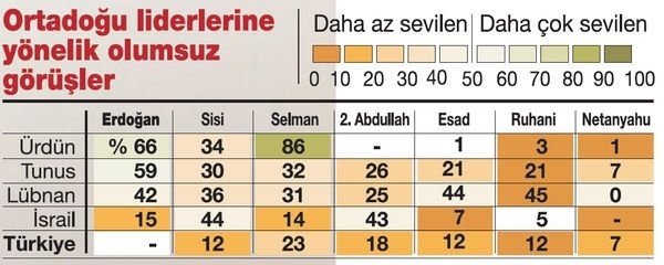 Çarpıcı Orta Doğu araştırması! Erdoğan ve Türkiye'nin yıldızı... - Resim: 4