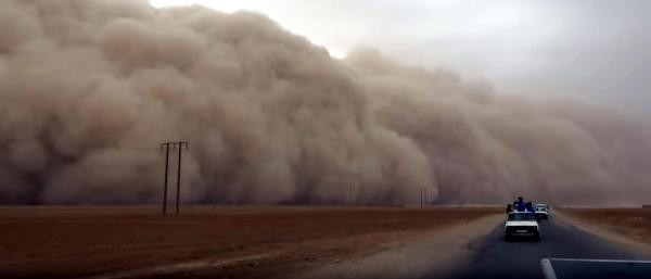 Toz fırtınası görenleri hayrete düşürdü! - Resim: 4