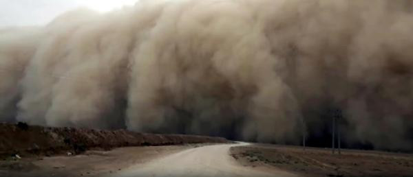 Toz fırtınası görenleri hayrete düşürdü! - Resim: 3