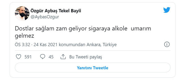 TTBP Başkanı Özgür Aybaş duyurdu: Sigaraya sağlam zam geliyor - Resim: 0