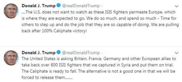 Donald Trump'tan Suriye mesajı! - Resim: 0