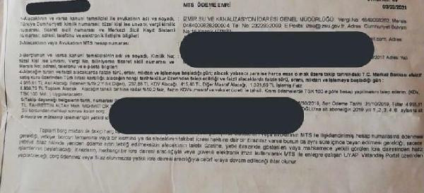 İzmir'de 3,5 yaşındaki kıza kağıt geldi aile şaşkına döndü! - Resim: 0