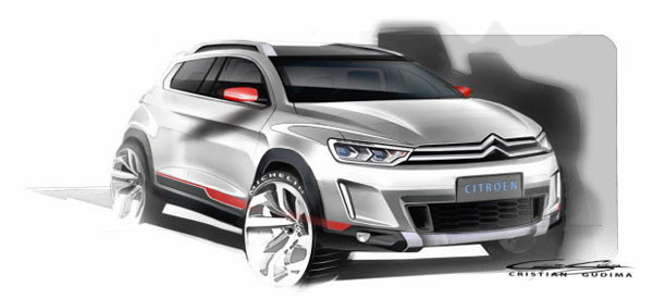Citroen C-XR Concept fuara damga vurdu! - Resim: 4