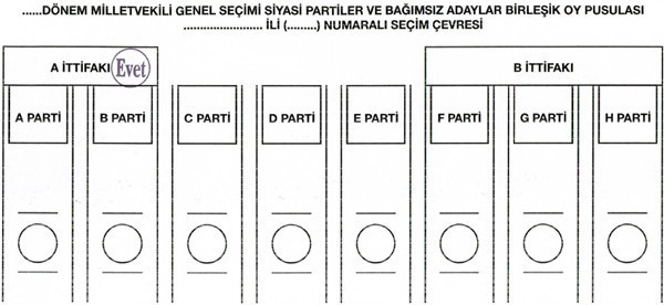 Bu seçimde farklı! İttifaka mı partiye mi basacaksınız işte geçerli geçersiz oylar - Resim: 4