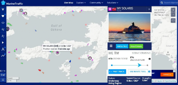 İngiliz ajansı Reuters duyurdu! Putin'in dostu Abramoviç'in yatı Türkiye'de - Resim: 0