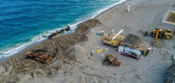 Antalya açıklarında 83 yıl önce batan geminin enkazı gün yüzüne çıkartıldı - Resim: 3