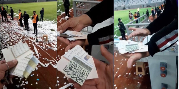 Ordu'da skandal! Kur’an-ı Kerim sayfaları sahaya fırlatıldı: Validen açıklama geldi - Resim: 2