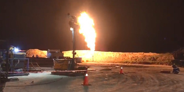 Bakan doğal gaz müjdesini vermişti: İşte ilk görüntüler! - Resim: 1