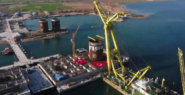 1915 Çanakkale Köprüsü'nde çelik şaftların montajı sürüyor - Resim: 0