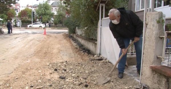 Edirne'de sel kabusu! Halk belediyeye isyan etti: Venedik gibi su geliyor - Resim: 1