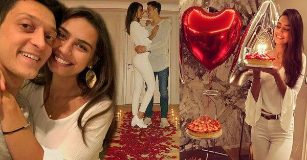 Mesut Özil ve Amine Gülşe'nin kına gecesi sosyal medyayı salladı! - Resim: 1