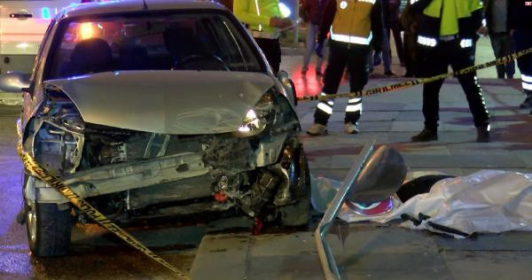 Ankara'da feci kaza! Araçtan fırladı: Korkunç şekilde can verdi - Resim: 0