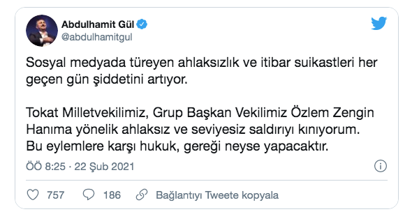 Abdulhamit Gül'den 'Özlem Zengin' açıklaması: Ahlaksız ve seviyesiz saldırıyı kınıyorum - Resim: 0
