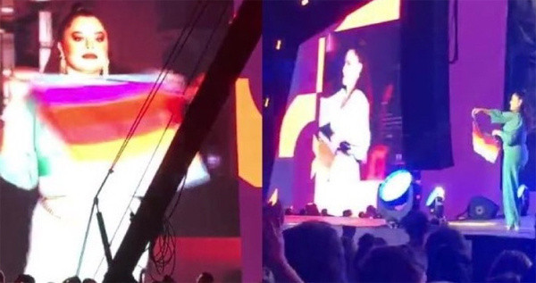 Reyhan Karaca'nın şu yaptığına bakın sahne rezillikleri bitmiyor! Gülşen'in izinden gitti sahnede yaptıklarıyla olay çıkarttı - Resim: 1