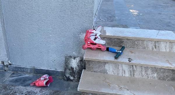 Beylikdüzü'nde Zümra Nur'un düştüğü yer görüntülendi - Resim: 1