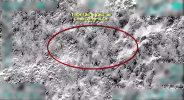 Şırnak'ta 5 terörist etkisiz hale getirildi! Operasyonun görüntüsü ortaya çıktı - Resim: 0