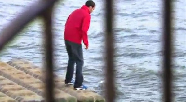 Nehirin üzerinde böyle yürüdü numarası ise böyle ifşa oldu - Resim: 4