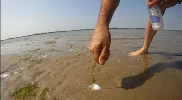 Denizin orta yerine tuz döktü ve bir anda çıkan şey... - Resim: 3