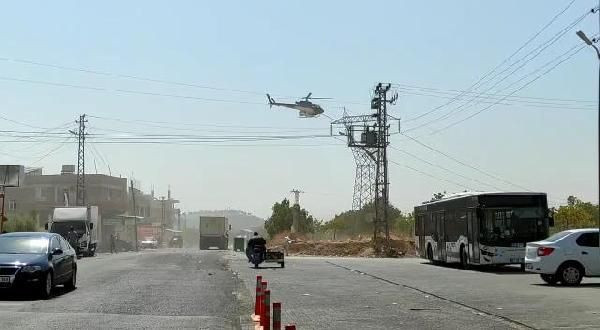 Şanlıurfa'da yüksek gerilim hattı helikopterle temizlendi! Vatandaşlar paniğe kapıldı - Resim: 2