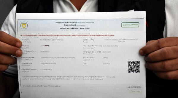 Sivas'ta yanlışlıkla KKTC İçişleri Bakanlığı'na yaptığı izin başvurusu onaylandı - Resim: 1