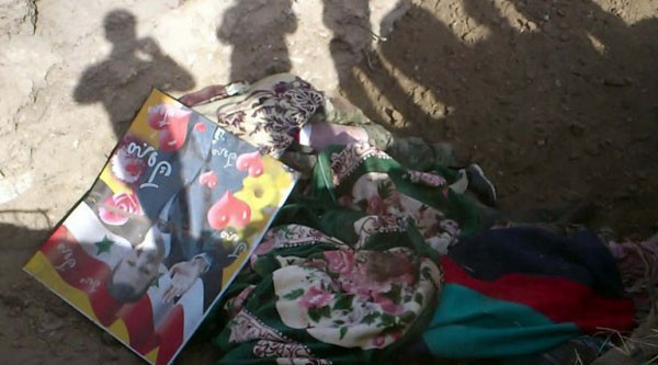 Bir kamyon ceseti böyle gömdüler! - Resim: 1