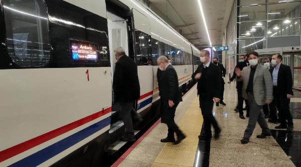 Ankara-Sivas YHT hattında performans testleri başladı - Resim: 0