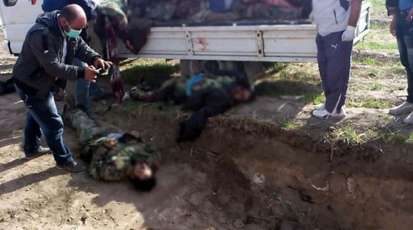 Bir kamyon ceseti böyle gömdüler! - Resim: 2