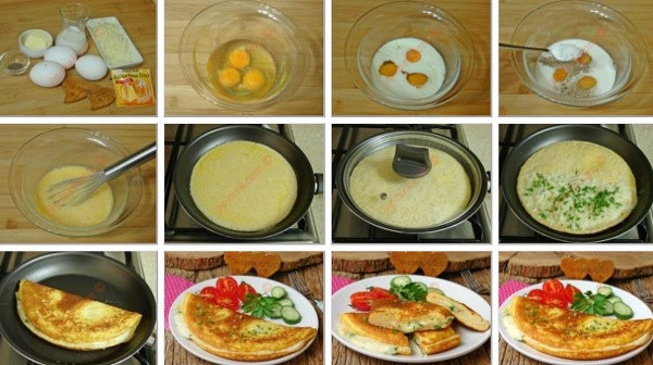 Kahvaltıda farklı bir lezzet arayanlar için mükemmel bir tarif: Kabartma tozlu omlet! - Resim: 0