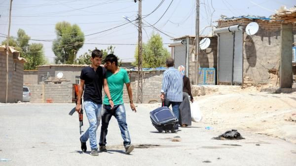 Mahmur ilçesi ve mülteci kampında sessizlik hakim - Resim: 1