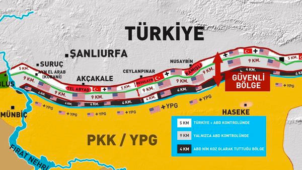 ABD'nin 3 bantlı güvenlikli bölge planı sızdı Türk askerine biçilen rol olay oldu - Resim: 0