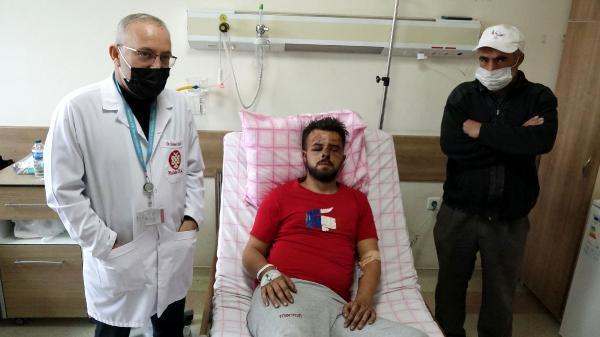 Trabzon'da 19 yaşındaki genç bu hale geldiği feci kazayı anlattı: Ben atlayamadım - Resim: 0