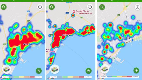 Tam kapanma etkisi! Tekirdağ'da vaka haritası yeşile döndü - Resim: 0