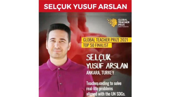 Ödül 1 milyon dolar! Ankara'daki öğretmen 8200 kişi arasından ilk 50'ye seçildi - Resim: 0