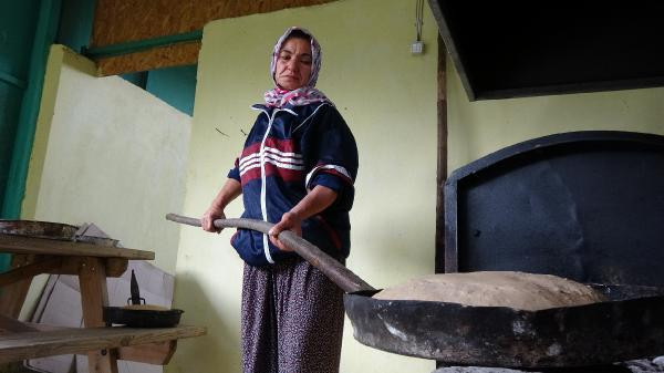 Yavru ayıları ballı ekmekle besliyor - Resim: 2