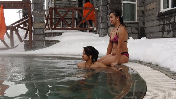 Eksi 10 derece soğukta sıradışı tatil! - Resim: 1