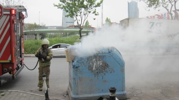 Kartal'da panik! Çöpten etrafa öyle bir koku yayıldı ki... - Resim: 1