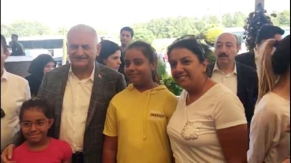 Binali Yıldırım'a Ankara yolunda sevgi seli - Resim: 2