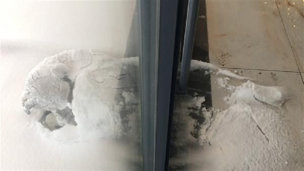 Gören gözlerine inanamadı! Lapa lapa yağan kar, sokak köpeğine 'örtü' oldu - Resim: 4