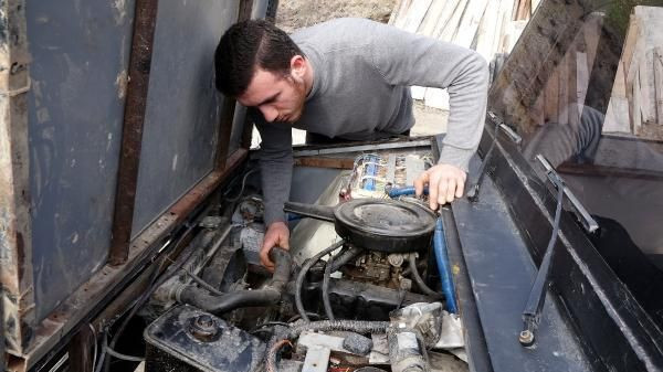 10 bin lira harcayıp hurdalardan 12 günde yaptı! Trabzon'da görenler şaştı kaldı - Resim: 3